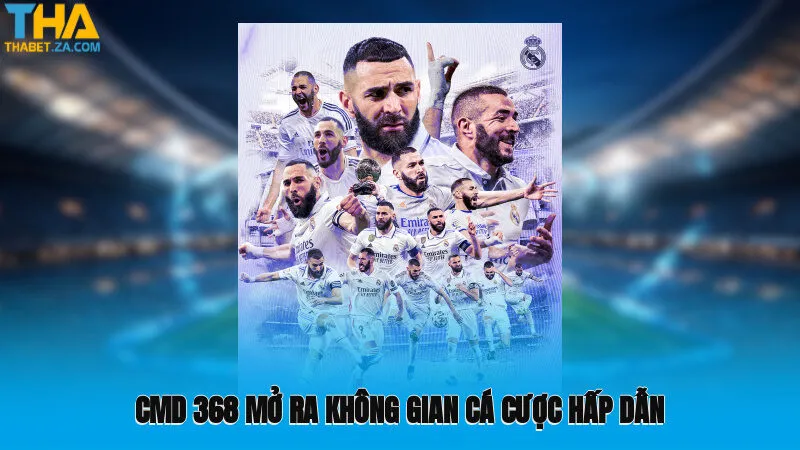 CMD 368 mở ra không gian cá cược hấp dẫn cho hội viên